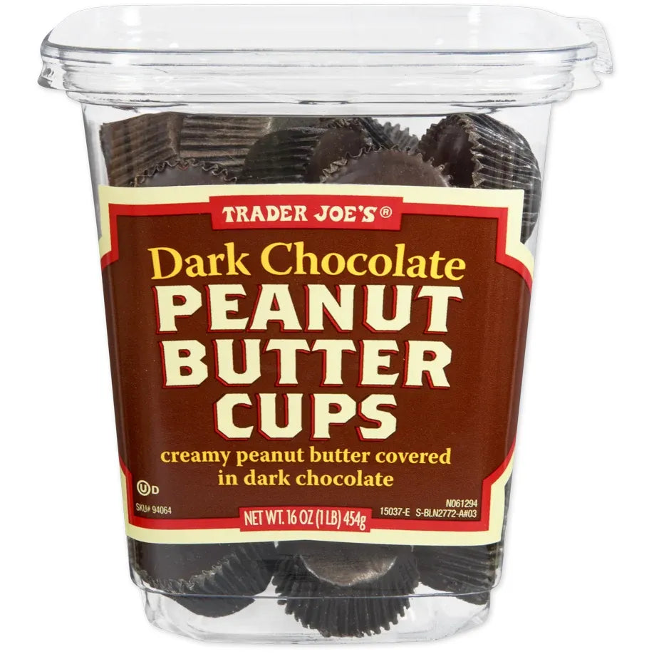 Double Chocolate Peanut Butter Cups 85% Dark Chocolate