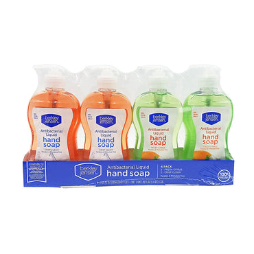 Berkley Jensen Antibacterial Liquid Hand Soap, 4 pk.