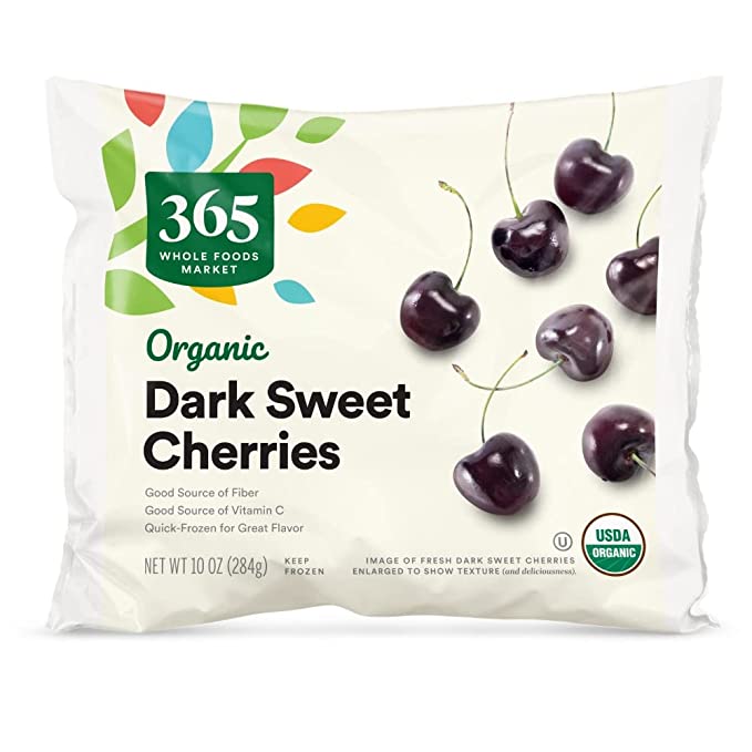 Oasis Fresh 365 by Whole Foods Market, Cherries Sweet Whole Organic, 10 Ounce