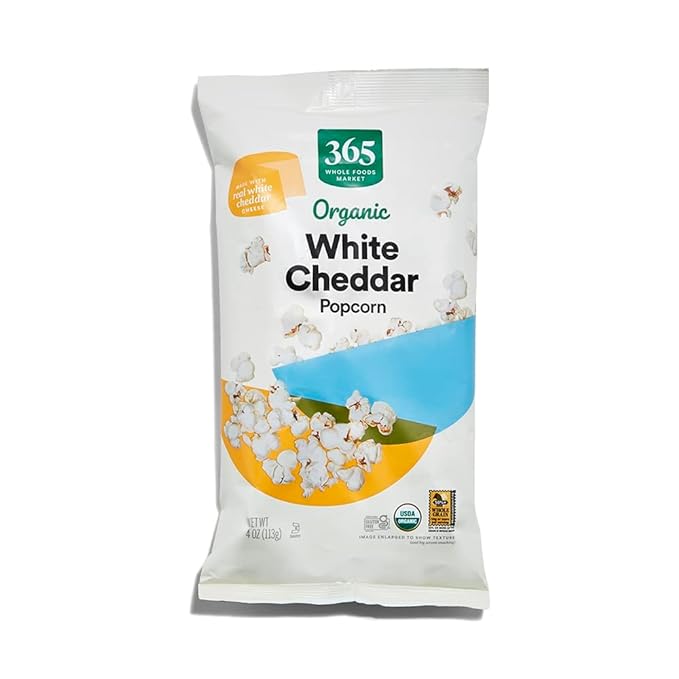 365 by Whole Foods Market, Organic White Cheddar Popcorn, 4 Ounce – Oasis  Bahamas
