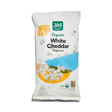 365 by Whole Foods Market, Organic White Cheddar Popcorn, 4 Ounce