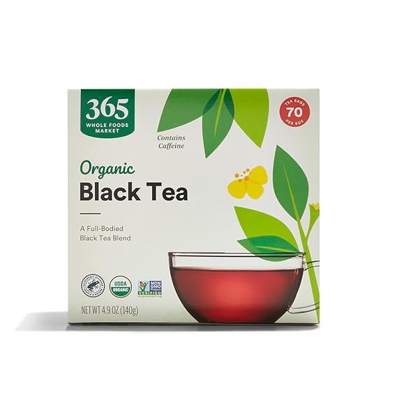 365 by Whole Foods Market, Tea Black Organic, 70 Count – Oasis Bahamas