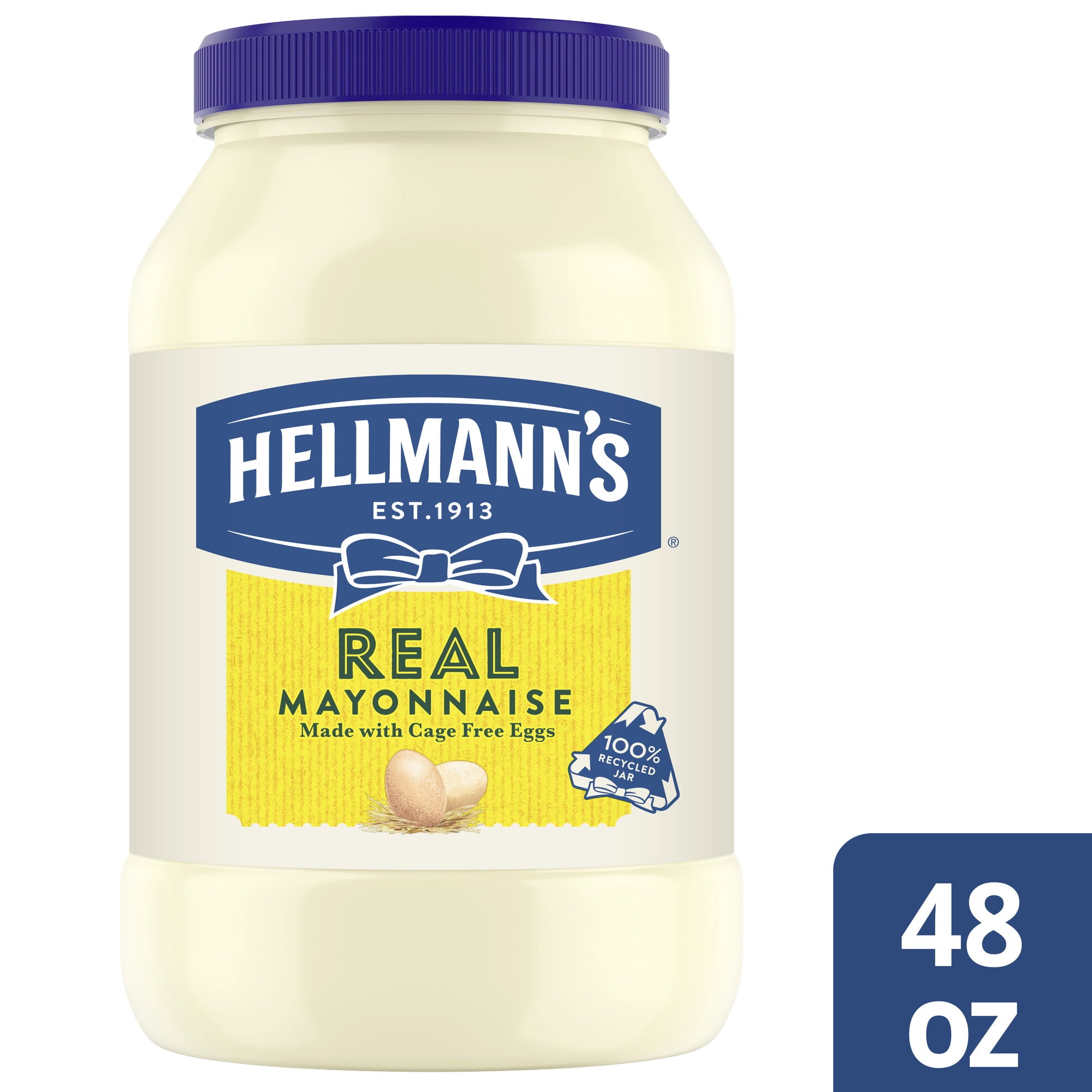 Hellmann's Real Mayonnaise Real Mayo 48 oz