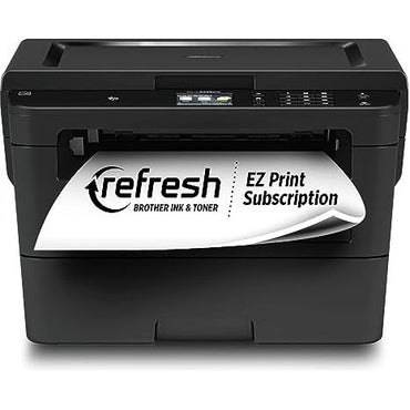 Brother Compact Monochrome Laser Printer, HLL2395DW, Flatbed Copy & Scan, Wireless Printing, NFC, Includes 4 Month Refresh Subscription Trial and Amazon Dash Replenishment Ready