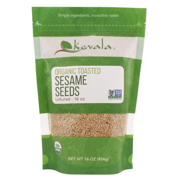 Kevala Organic Toasted Sesame Seeds 1Lb