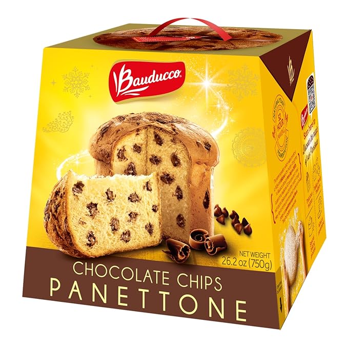 Bauducco Mini Panettone - Moist & Fresh Holiday Cake - Traditional Italian  Recipe With Candied Fruit & Raisins - 2.8oz