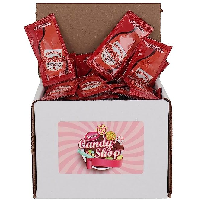 Frank's Red Hot Original Sauce Packets (Pack of 50)
