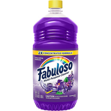 Fabuloso Multi-Purpose Cleaner 2x Concentrated, Lavender - 56 fl oz