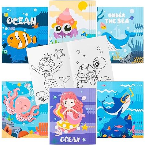 Underwater World Coloring Book For Kids: Ages 4-8 (US Edition) (Friendly Crayons Coloring Books) [Book]