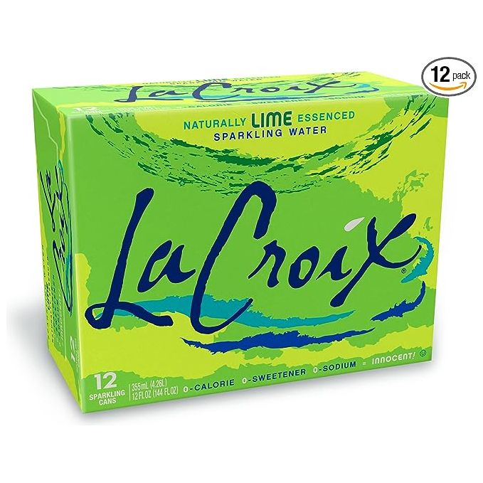 LaCroix Sparkling Water, Lime, 12 Fl Oz (pack of 12)