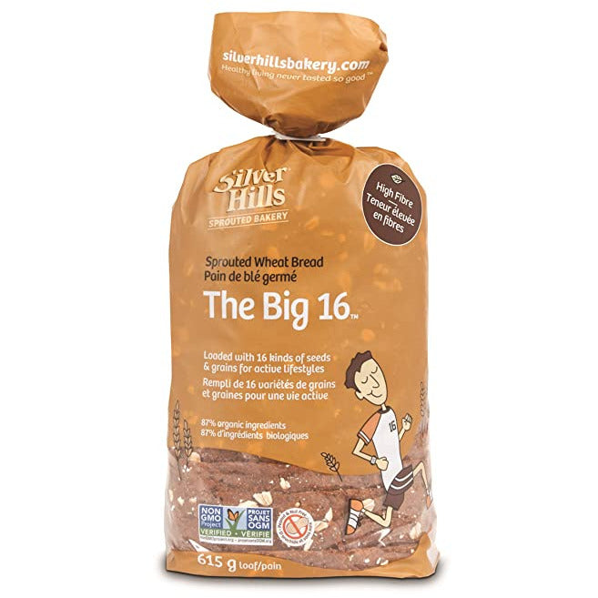 SILVER HILLS BAKERY Sprouted The Big 16 Bread, 22 OZ