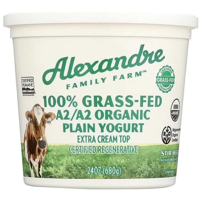 Oasis Fresh Alexandre Family Farms Organic Plain Yogurt, 24 OZ