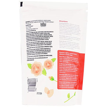 Oasis Fresh 365 by Whole Foods Market, Epsom Salt Rose Petal With Himalayan Salt, 48 Ounce