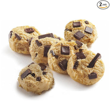 David's Cookies Chocolate Chunk Preformed Frozen Cookie Dough - Ready to Bake Cookies - Easy To Bake - Great for Sharing While Bonding With Family And Friends - 80 Pieces