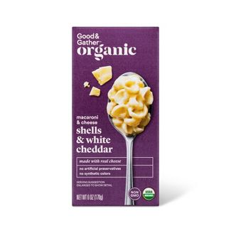 Organic Shells & White Cheddar Macaroni and Cheese - 6oz - Good & Gather™