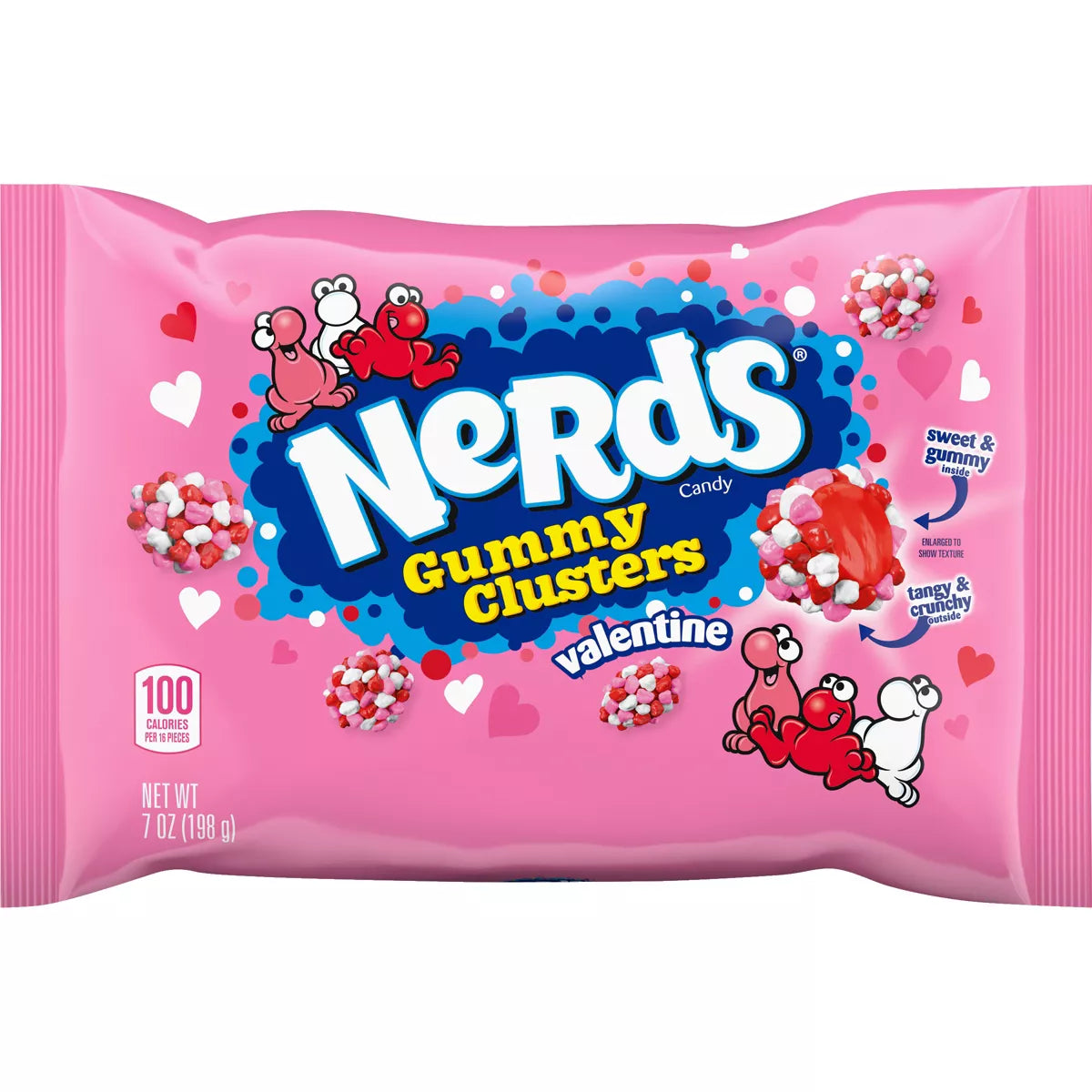 Nerds Valentine's Gummy Clusters - 7oz