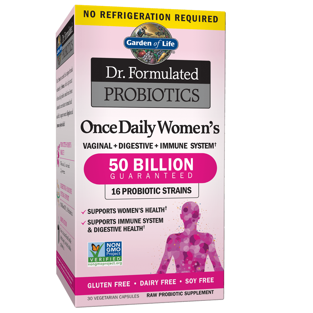 Garden of Life Dr. Formulated Probiotics Once Daily Women's Shelf Stable 30 Capsules