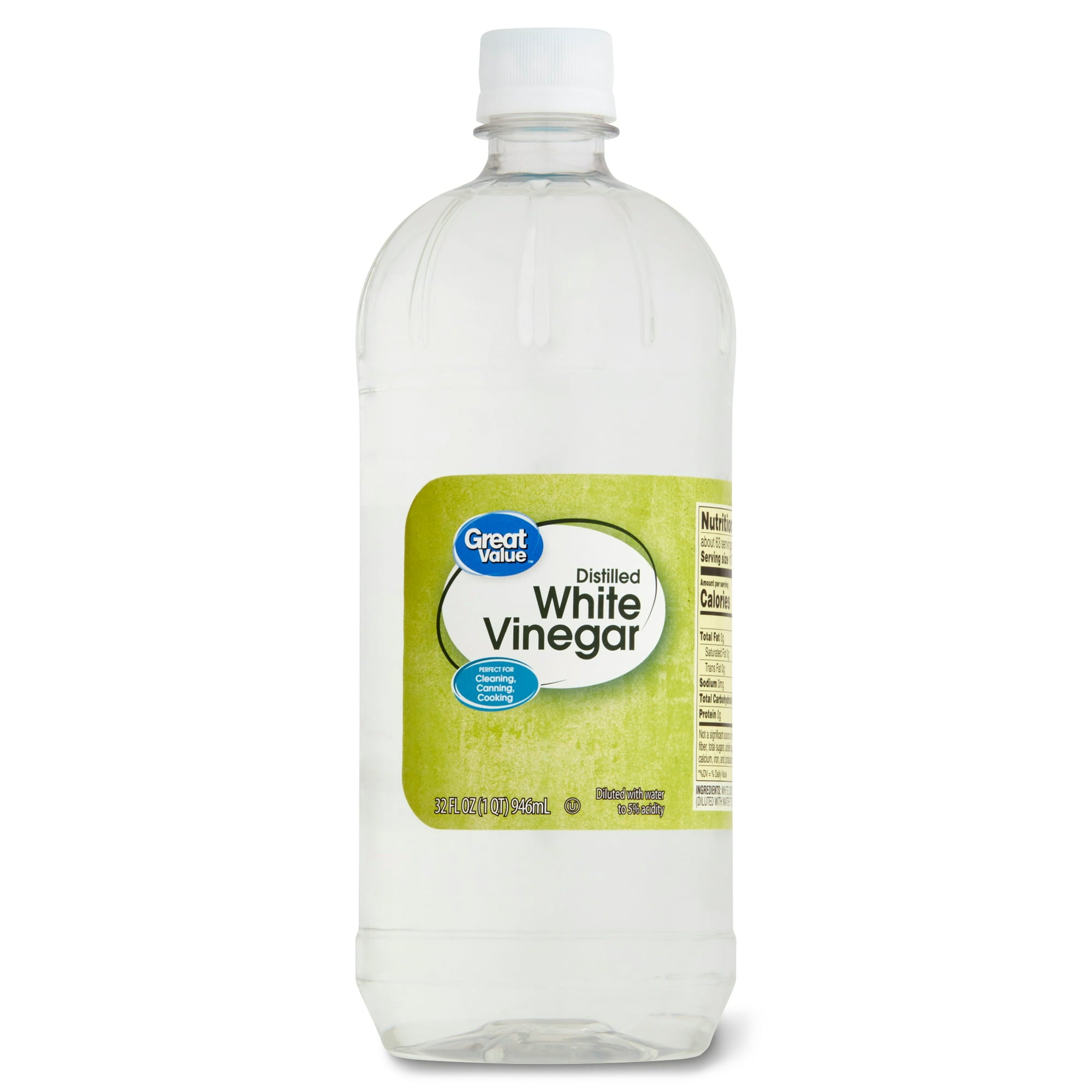 Great Value Distilled White Vinegar, 32 fl oz