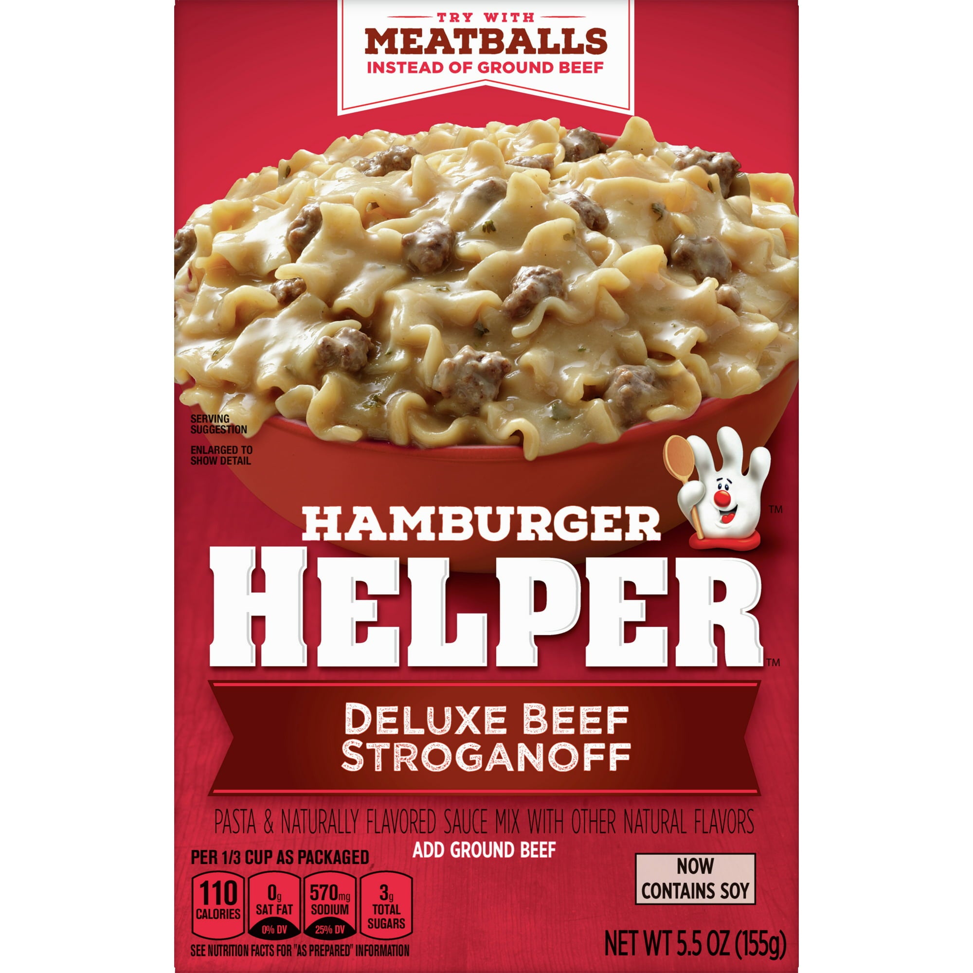 Hamburger Helper, Deluxe Beef Stroganoff, 5.5 oz