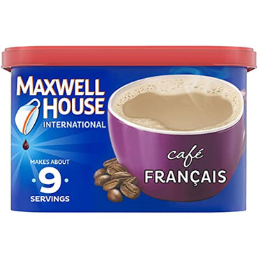 Maxwell House International Francais Cafe Beverage Mix, 7.6 Oz Canister