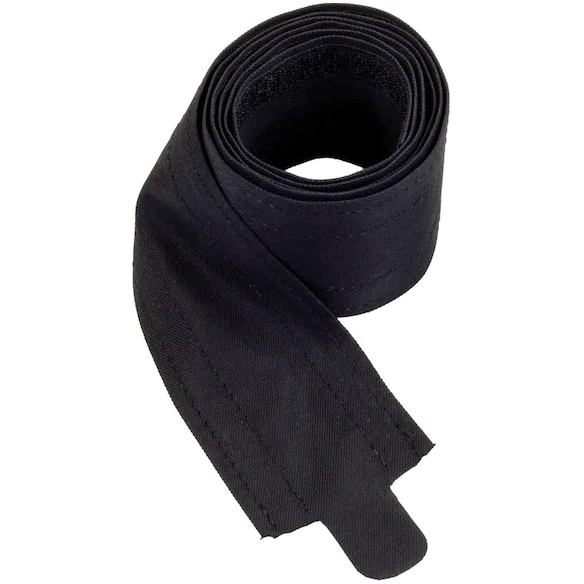 Commercial Electric 5 ft. Fabric Floor Cord Protector in Black