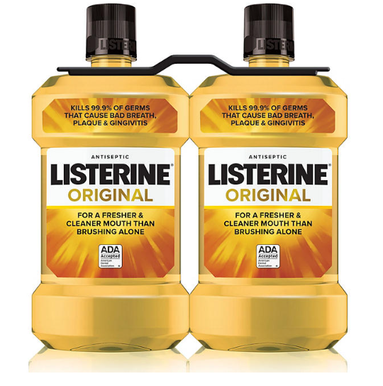 Listerine Antiseptic Mouthwash, Original (1.5L, 2 pk.) – Oasis Bahamas