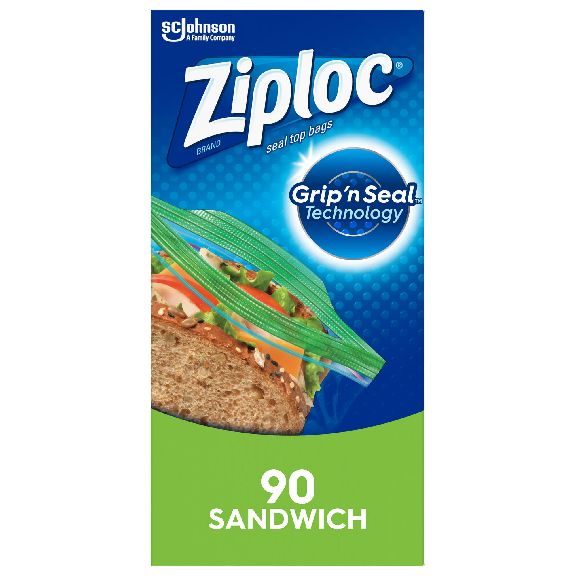 Ziploc® Brand Sandwich Bags, 90 Count