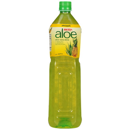 Iberia Aloe Vera Juice Pineapple 50.8 Fl Oz 1 Count Oasis Bahamas