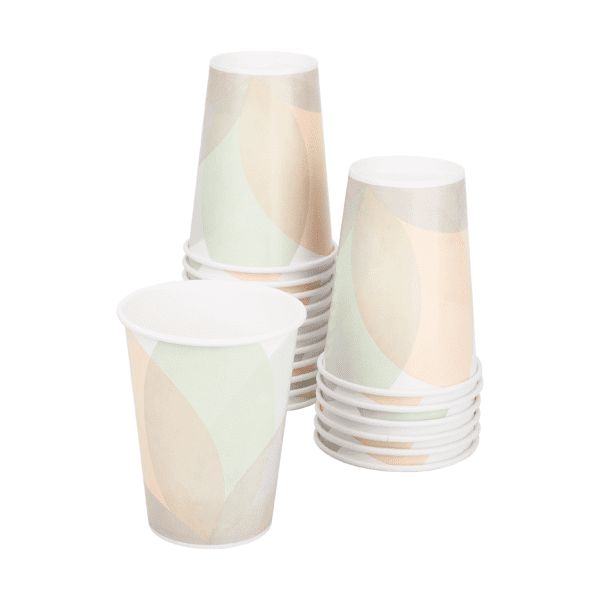 Compostable Coffee Cups - 12oz Eco-Friendly Paper Hot Cups - White (90mm) -  1,000 ct