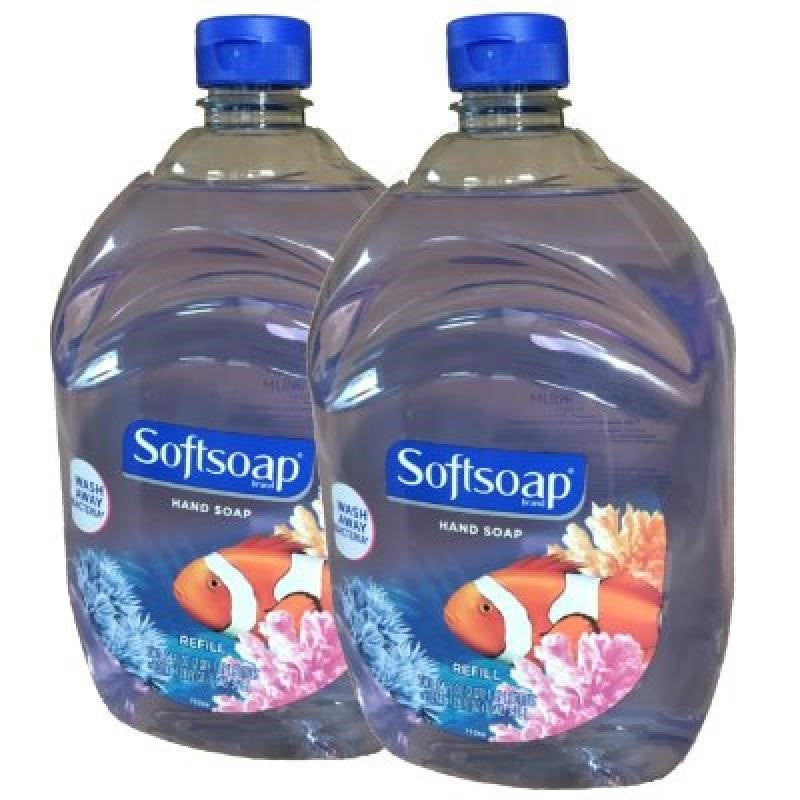 Softsoap Liquid Hand Soap Refill, Aquarium, 2 pk./64 oz.