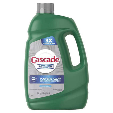 Cascade Advanced Power Liquid Dishwasher Detergent, Fresh Scent, 125 fl oz