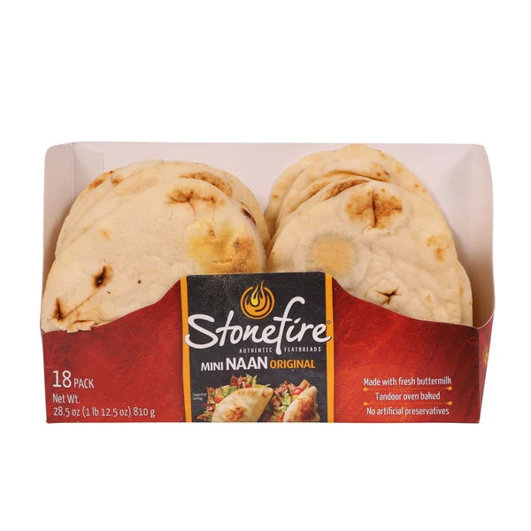 Stonefire Mini Naan Bread, 18 ct