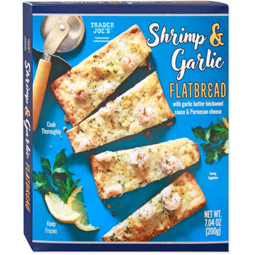 Shrimp & Garlic Flatbread