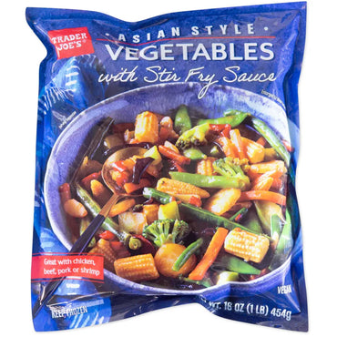 Asian Style Vegetables with Stir Fry Sauce