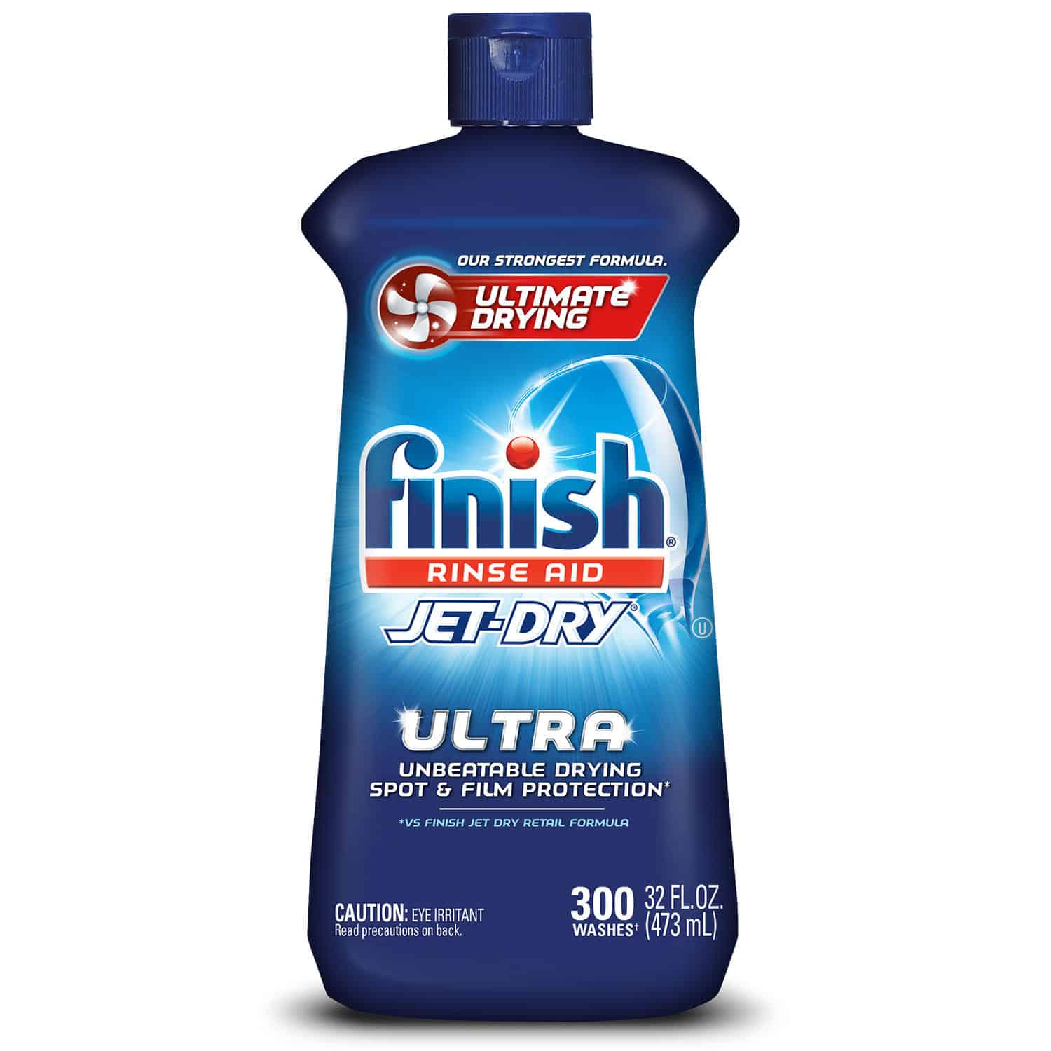 Finish Jet-Dry Ultra Rinse Aid Dishwasher Rinse Agent & Drying Agent (32 oz.)