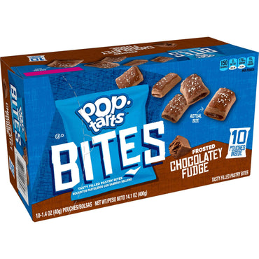Pop-Tarts Bites, Chocolatey Fudge, 10 Ct, 14.1 Oz