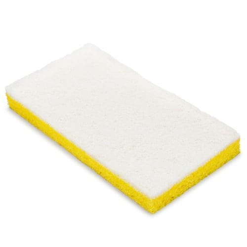Yellow and White/ Green Sponge