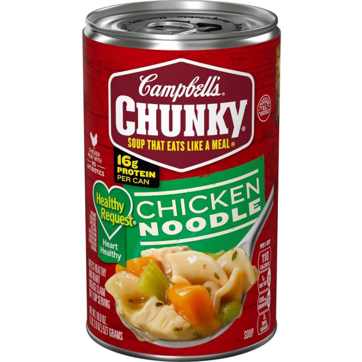 Campbell's Chunky Healthy Request Chicken Noodle Soup - 18.6oz