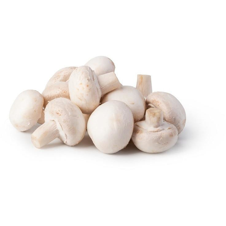 Whole Mushrooms, White, 8oz