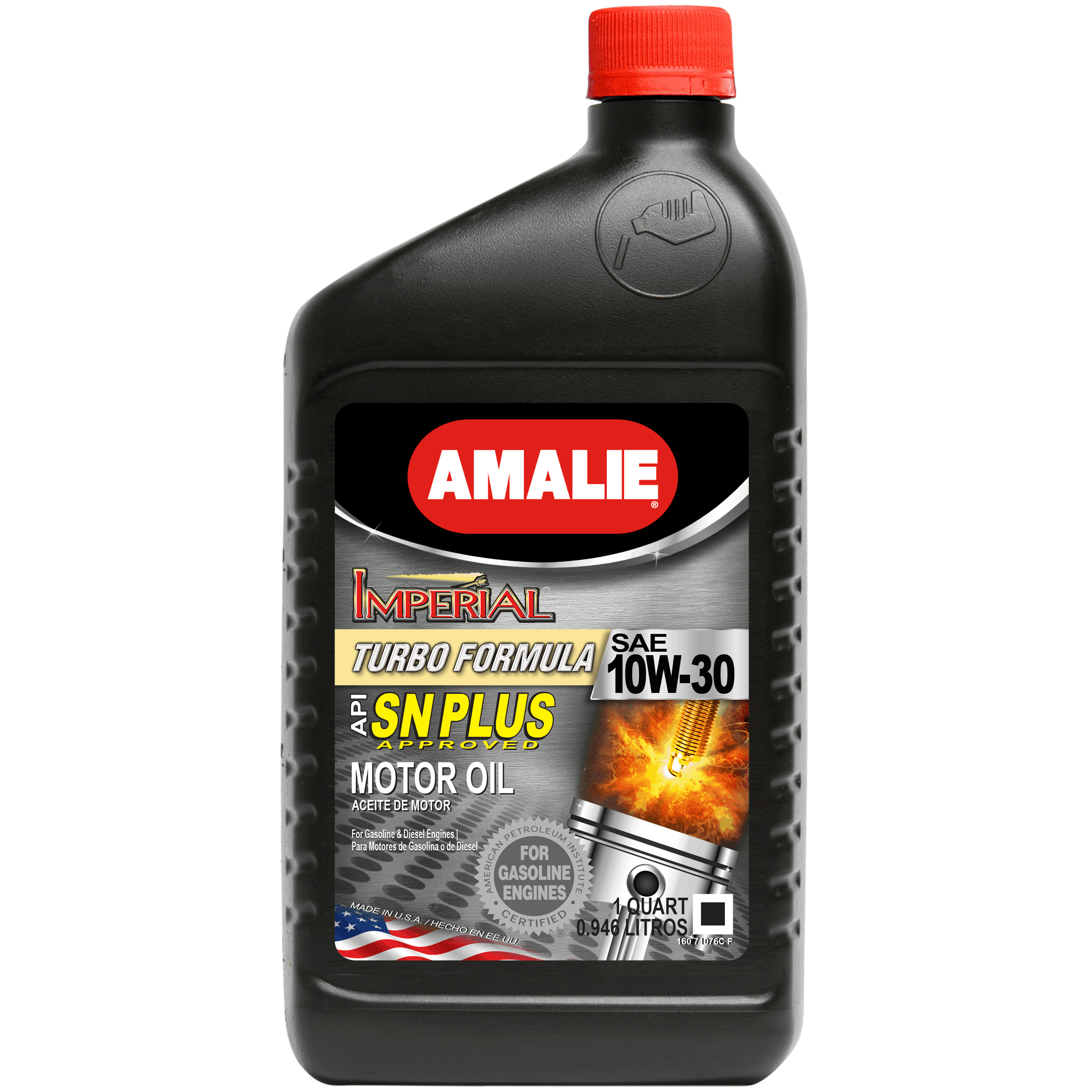 Amalie Oil 10W-30 1 QT Case