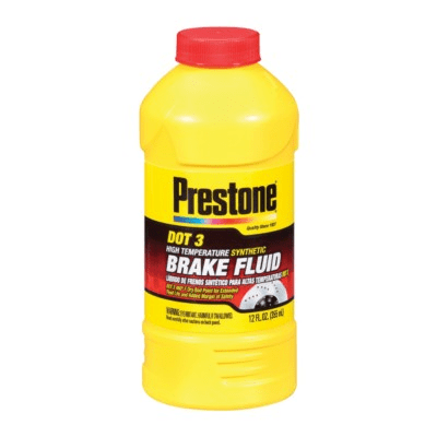 Prestone DOT 3 Brake Fluid 12 oz Case (12)
