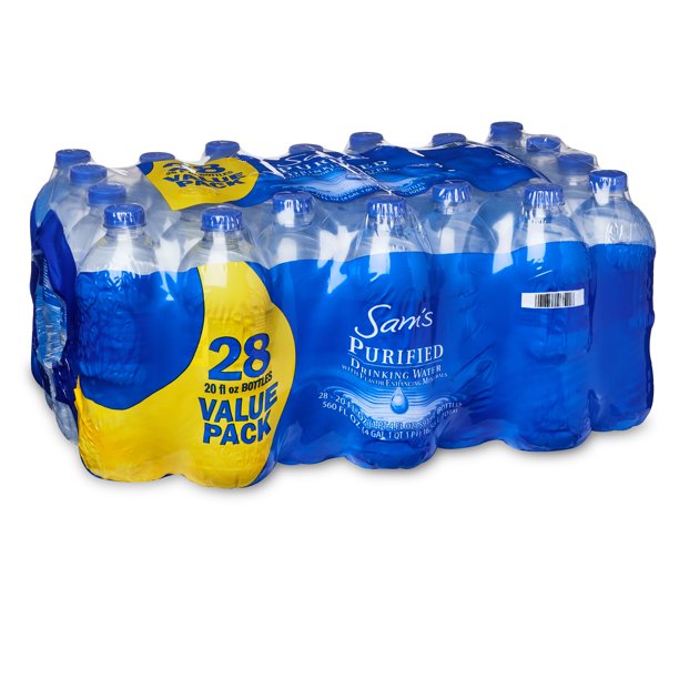 Sam's Choice 20 oz., Purified Water, 28 Ct