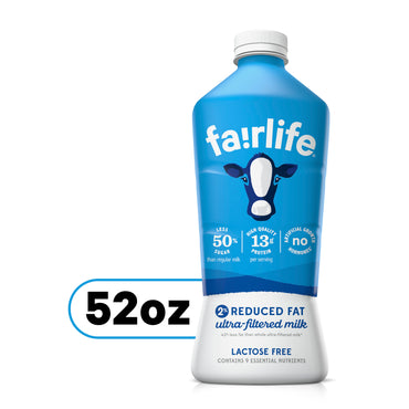 Fairlife Milk 52 fl oz - Lactose Free Reduced Fat 2% Milk