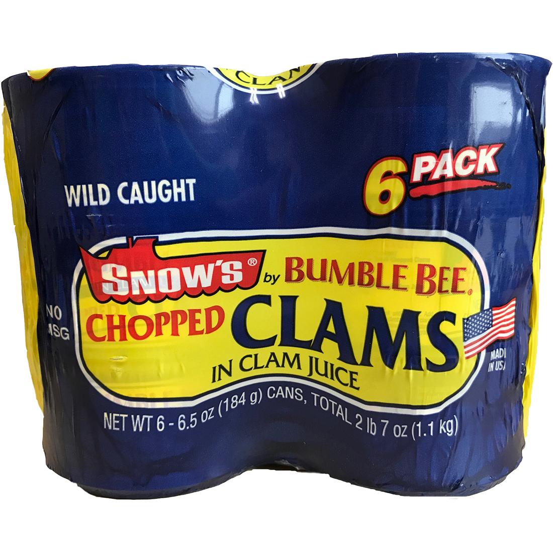 Snow's Chopped Clams - 6.5oz : Target