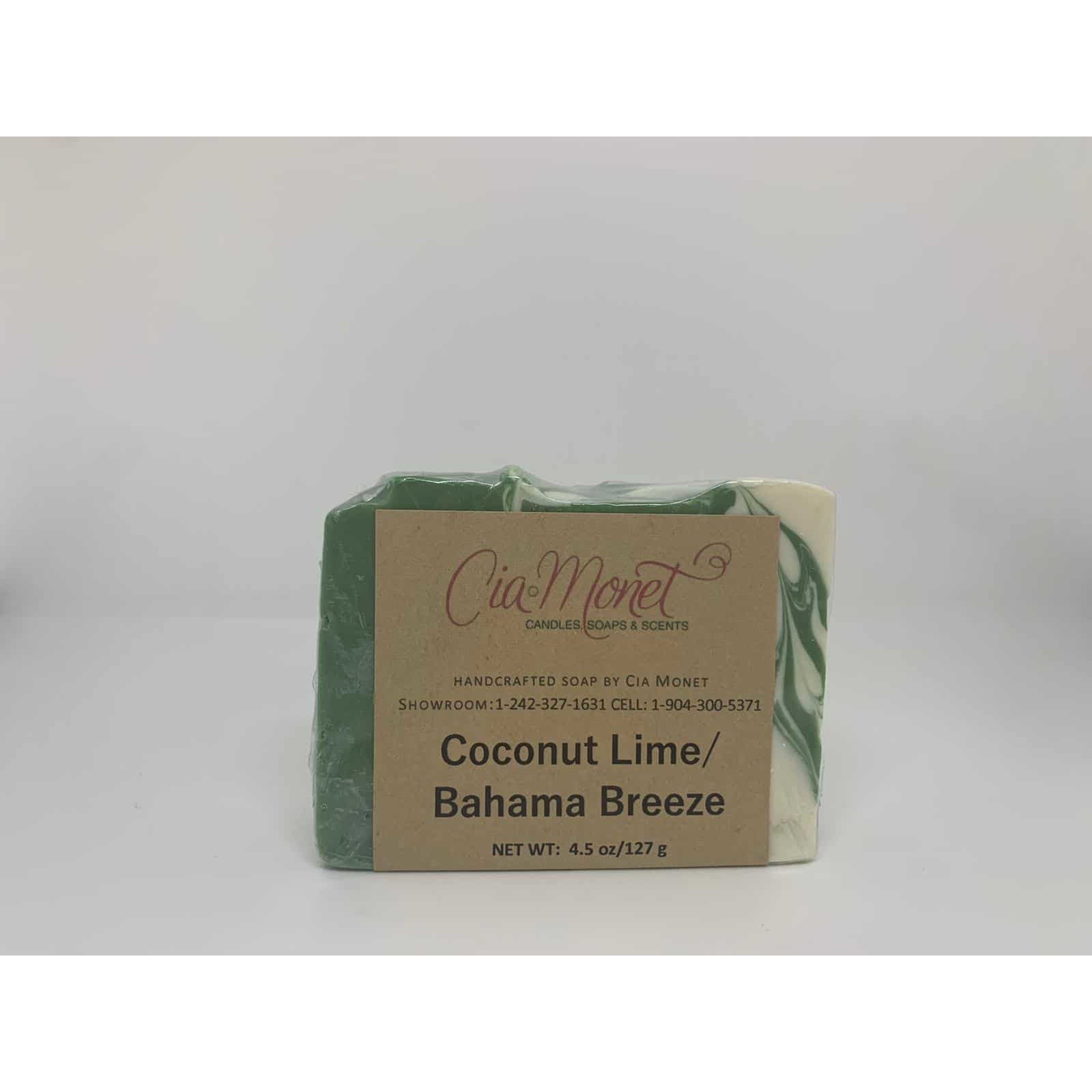 Cia Monet Coconut Lime/ Bahama Breeze Soap