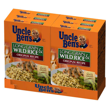 Uncle Ben's Long Grain and Wild Rice Original Recipe, 6 CT/ 6 oz.