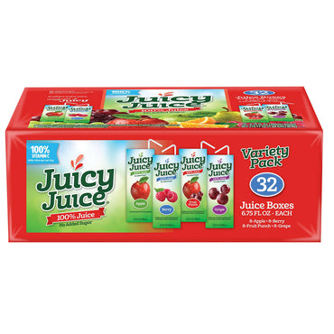 Juicy Juice Variety Pack, 32 ct./6.75 oz.