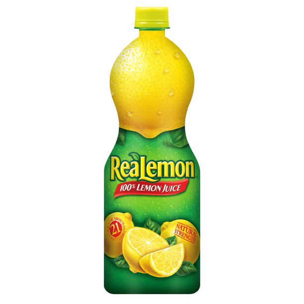 ReaLemon 100% Lemon Juice, 32 fl oz bottle