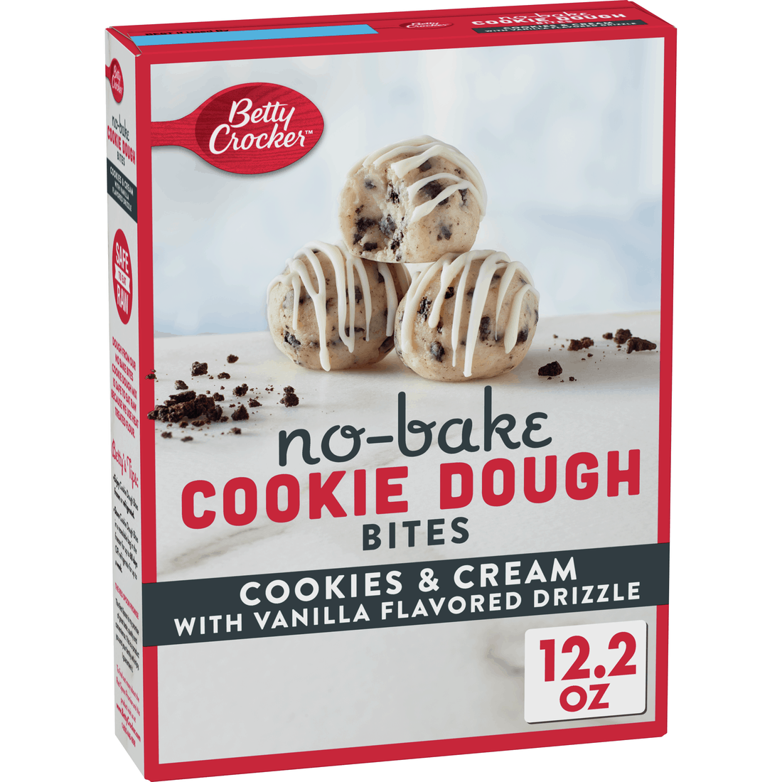 Betty Crocker Cookies & Cream No Bake Cookie Dough Bites 12.2 Oz