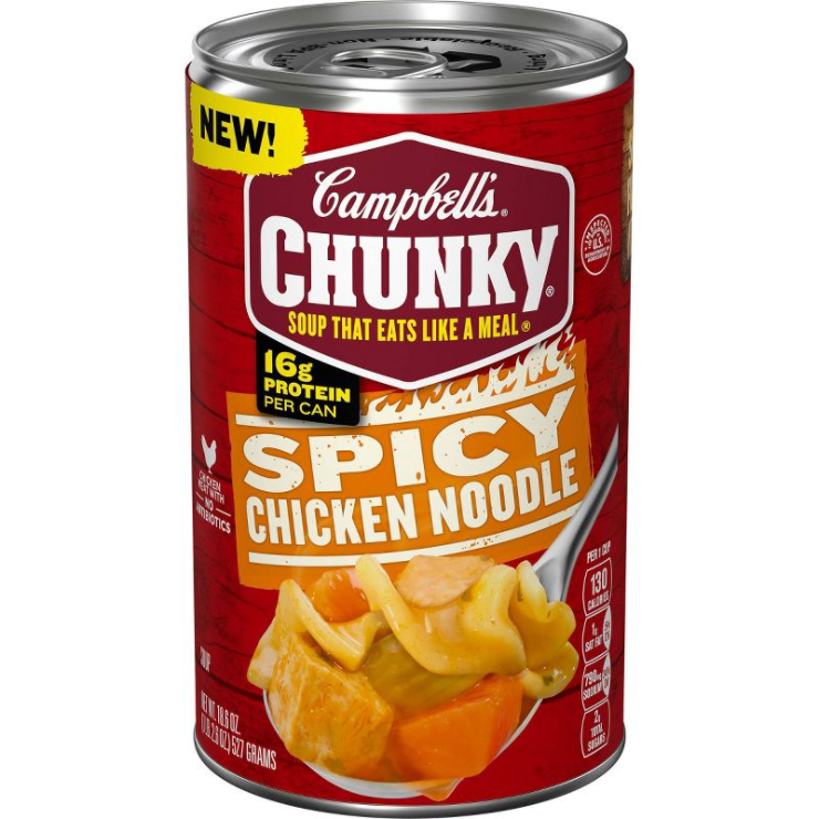 Campbells Chunky Spicy Chicken Noodle Soup - 18.6oz